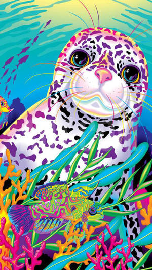 Sherehe ya wafuasi 700 Lisa Frank picha za simu za iPhone 6 na iPhone 6s  Mungu wangu, wewe — Abstract Picha ya Ukuta