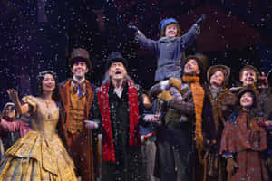 Picha za A Christmas Carol — Krismasi ya kuchekesha Picha ya Ukuta