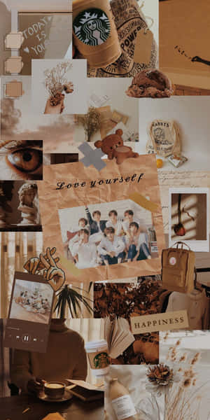 Picha za Aesthetic za Brown Nyepesi — Aesthetic brown Picha ya Ukuta