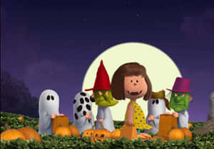 Picha za Charlie Brown za Halloween