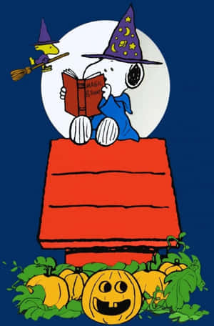 Picha za Charlie Brown za Halloween — Aesthetic ya Halloween ya kuwa mrembo Picha ya Ukuta