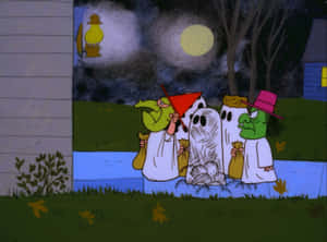 Picha za Charlie Brown za Halloween
