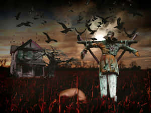 Picha za Halloween za kutisha — Aesthetic ya Halloween ya kuwa mrembo Picha ya Ukuta