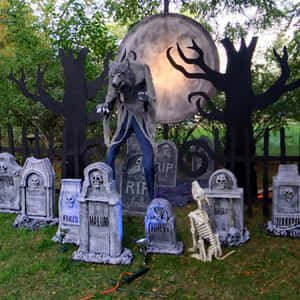 Picha za Halloween — Sikukuu ya Wanyama Picha ya Ukuta
