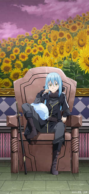 Picha za That Time I Got Reincarnated As A Slime — iPhone 15 Pro Max Picha ya Ukuta