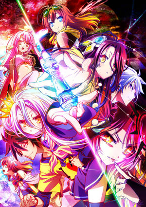 No Game No Life the movie zero wallpaper — Oppo Pad 6 Picha ya Ukuta