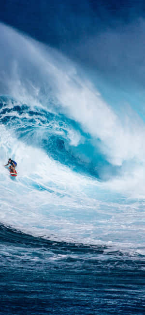 Surfing Iphone — Xiaomi 17 Pro Max Picha ya Ukuta