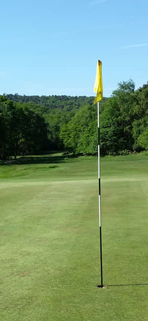 Iphone X Golf Course Background — Nothing Phone (4b) Picha ya Ukuta