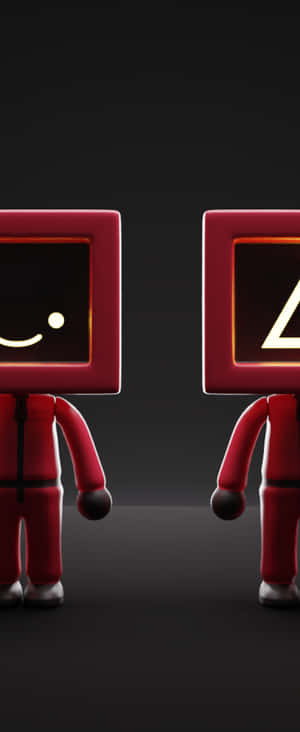 Squid Game Iphone — Motorola Razr Picha ya Ukuta