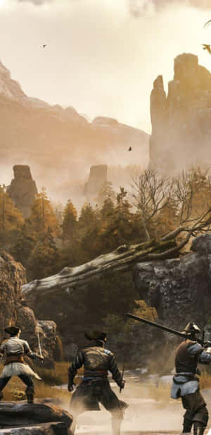 Pikseli 3xl Greedfall Background — Picha ya mchezo wa video Picha ya Ukuta