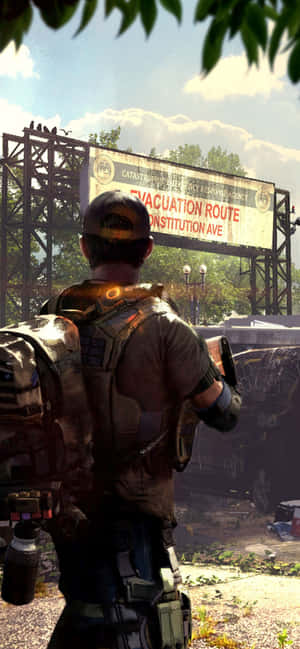 Iphone Xs Max The Division Background — Honor Play 80 Picha ya Ukuta