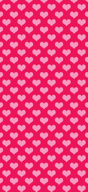 Pink Heart Iphone [wallpaper] — Oppo A Picha ya Ukuta