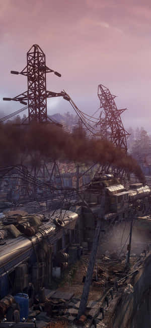 Iphone X Metro Exodus Background — Galaxy M17 Picha ya Ukuta