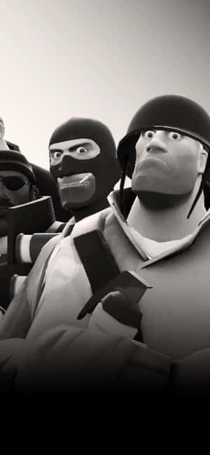 Pixel 3xl Team Fortress 2 Background — Realme C100x Picha ya Ukuta