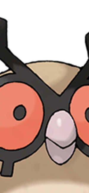 Pokemon Hoothoot Uso wa Karibu — Realme 14T Picha ya Ukuta