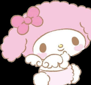 #yangu #wazi #mymelody #pink #malaika #mabawa ya malaika - My Melody Wazi Nzuri Png, Pakua Png