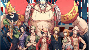 Posta ya Watu wa One Piece kwa Kompyuta — One Piece desktop Picha ya Ukuta
