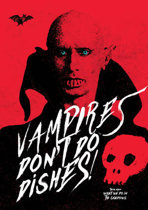 Poster ya Kuvutia ya What We Do In The Shadows wallpaper — OnePlus Pad Go 2 Picha ya Ukuta