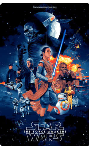 the force awakens — Tecno Megapad SE Picha ya Ukuta