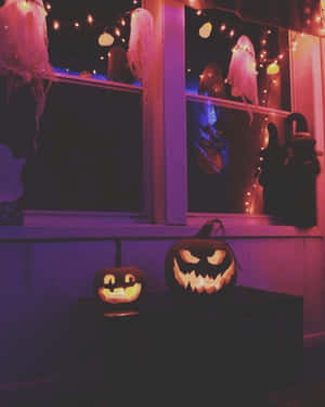 Halloween Mtindo wa Tumblr — Aesthetic ya Halloween ya kuwa mrembo Picha ya Ukuta