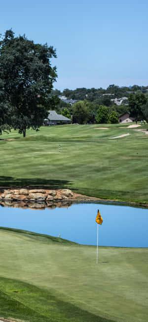 Mandhari ya Uwanja wa Golf wa Iphone X — POCO M8 Power Picha ya Ukuta