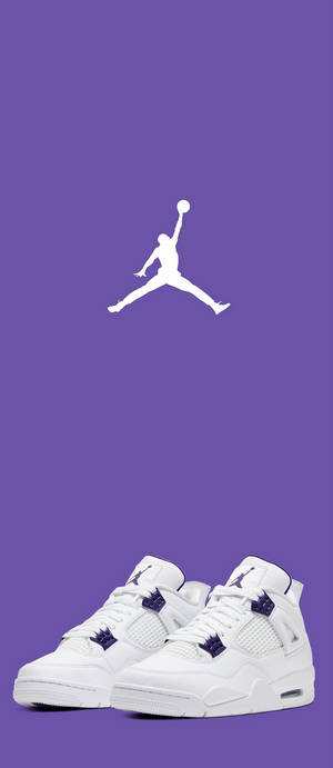 Purple Jordan — Sony Xperia Picha ya Ukuta
