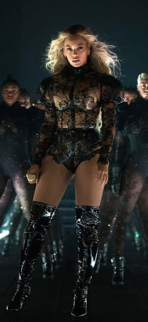 Picha za Beyonce — Huawei Mate X Picha ya Ukuta