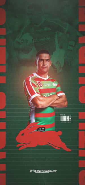 Rabbitohs — Motorola ThinkPhone 25 Picha ya Ukuta