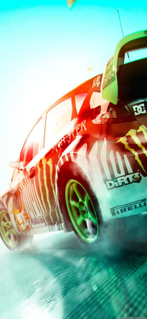 Iphone Xs Dirt Rally Background — Redmi K100 Pro Max Picha ya Ukuta