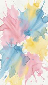 Mafuta ya rangi ya maji ya abstract katika toni za pastel. — Aesthetic ya indie Picha ya Ukuta