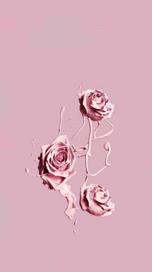 Pink Vintage Aesthetic — Pastel pink aesthetic Picha ya Ukuta
