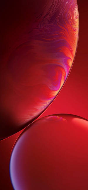 Mabomba mawili ya abstract nyekundu yaliyowekwa tapeta la iPhone XR — iPhone Xr Picha ya Ukuta