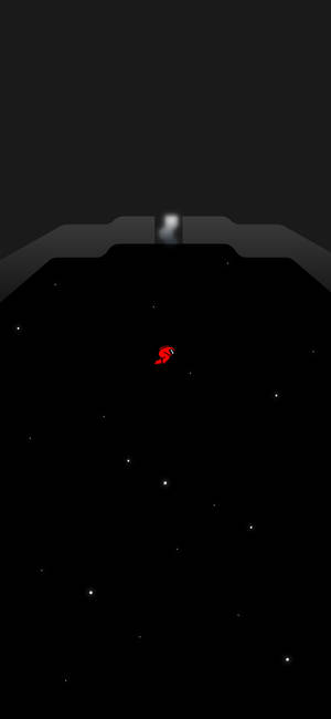 Crewmate Red Space Among Us 4K — iPhone 18 Pro Max Picha ya Ukuta