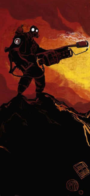 Iphone Xs Max Team Fortress 2 Background — iPhone X Picha ya Ukuta