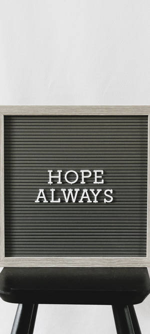 Redmi Note 10 Hope Always — POCO C71 Picha ya Ukuta