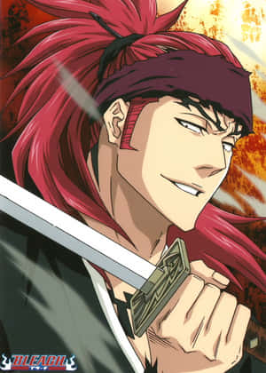 Renji Abarai - Soul Reaper na msaidizi wa 6th Division — Realme Pad 3 Picha ya Ukuta
