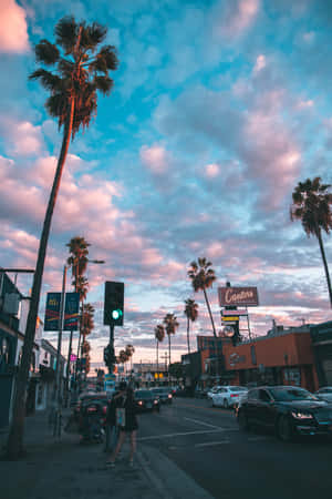 Hollywood Background — POCO Pad X1 Picha ya Ukuta