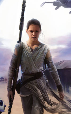 Rey Skywalker Star Wars Kompyuta Kibao — RedMagic Tablet Picha ya Ukuta