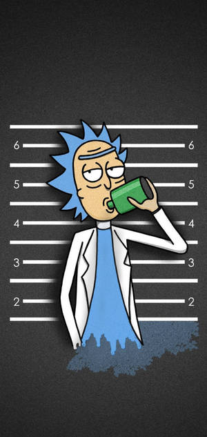 Rick Sanchez — Galaxy A17 Picha ya Ukuta