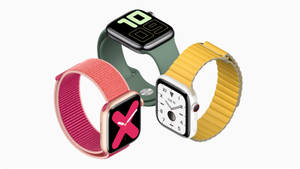 Saa Tatu za Apple Mbalimbali wallpaper — Apple Watch Picha ya Ukuta