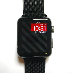 Apple Watch metal mesh finish wallpaper — Apple Watch Picha ya Ukuta