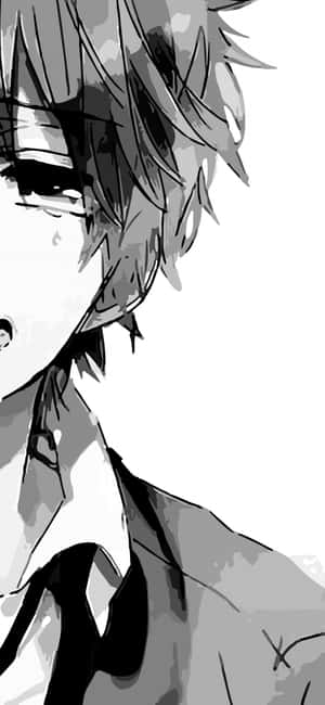 Sadness Is All Too Familiar For This Dark Anime Character — OnePlus Open Picha ya Ukuta