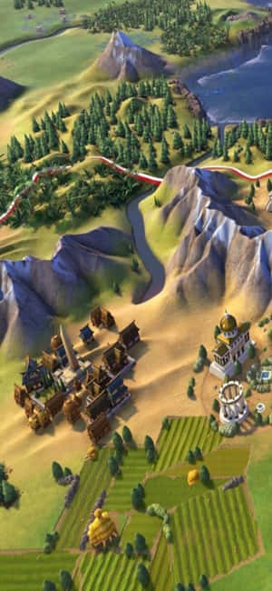 Iphone X Civilization V Background — POCO X Picha ya Ukuta