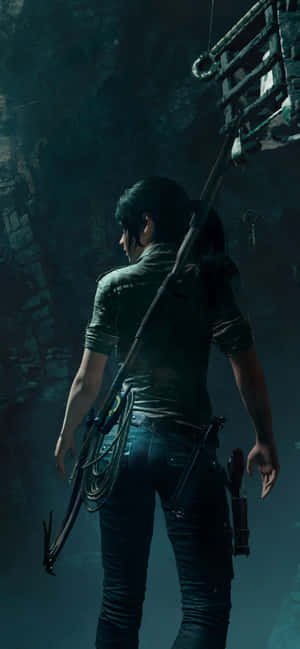 Iphone Xs Max Rise Of The Tomb Raider Background