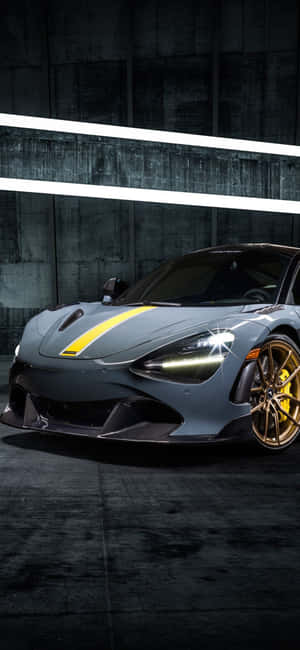 Nyuma ya iPhone Xs Mclaren 720s — Honor Play 80 Picha ya Ukuta