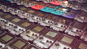 Picha ya mandharinyuma ya safu za modeli za Game Boy Color