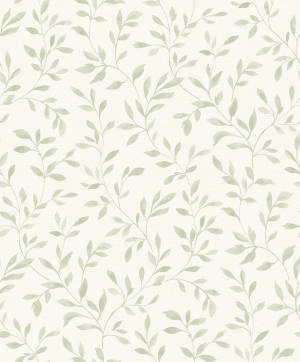 Sage green leaves pattern wallpaper — Galaxy Z Fold 5 Picha ya Ukuta