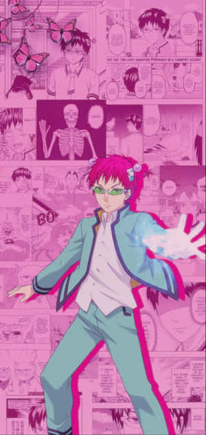 Saiki Kusuo No Psi Nan — Motorola Edge (2026) Picha ya Ukuta