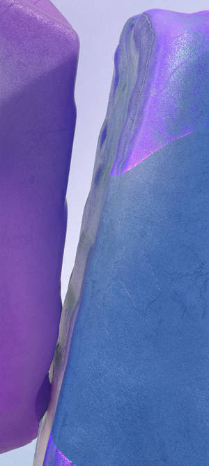 Samsung Mobile Purple Rocks — Galaxy S25 FE Picha ya Ukuta