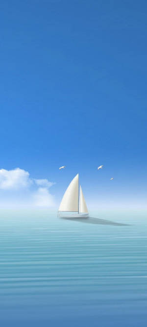 Samsung S21 Ultra Mawimbi ya Nyumbani Wallpaper